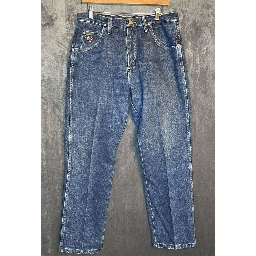 Twenty X Jeans Mens 32x30 Relaxed Fit Blue Denim Cowboy Rodeo Western Style